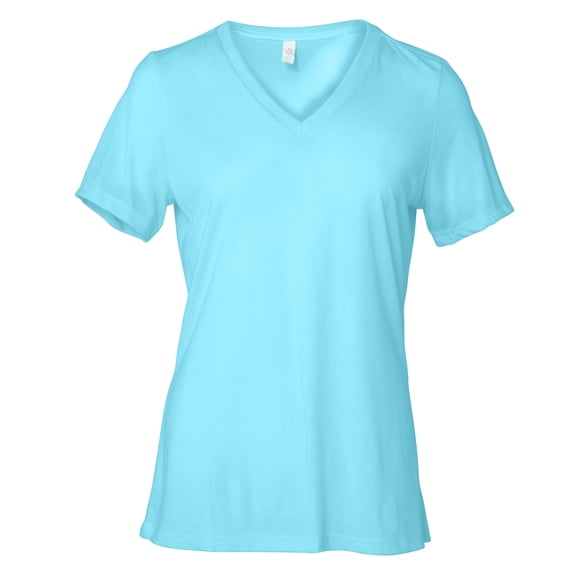 BELLA CANVAS Short Sleeve Women's V-Neck T-Shirt, 6 Pack