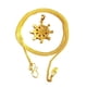 thumbnail image 3 of KLF Mens Starboard 18K Gold Plated Pendant Necklace, 3 of 3