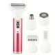 thumbnail image 1 of Electric Razor for Women, 5 in 1 Electric Shaver for Women, Portable Rechargeable Hair Trimmer Wet and Dry Cordless Women, Rose Red, 1 of 1