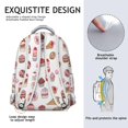 thumbnail image 5 of Ice Cream Design Backpack for Teens - Cute & Spacious, Lightweight, Waterproof, Great for School, Travel & Everyday Use, 5 of 6