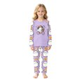 thumbnail image 3 of Family Halloween Pajama Set Long Sleeve Crew Neck, Soft Halloween Family Pajamas with Cute Ghost Candy Print, Adorable Matching Halloween Pajamas Sleepwear, 3 of 7