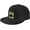 A85, variant on Men Women Adjustable Baseball Caps, Vintage Style Cichlid Silhouetted Unisex Plain Hats Vintage Trucker Dad Cap Black