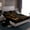 Black Orange D, variant on Manfei Camo US Flag Full Sheet Set 4pcs, Hunting Animal Initial L Bedding