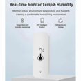 thumbnail image 4 of 2pcs Tuya Smart Temperature And Humidity Sensor Wifi App Remote Monitor For Smart Life App Control, 4 of 4
