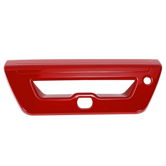 Unique Bargains Exterior Door Handle Cover Trim Tailgate Door Handle Cover for Ford F150 2015-2020 Red ABS 1 Pc
