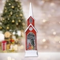 thumbnail image 3 of Linterna del viento de ltuil de decoración de Navidad para el escritorio interior Zulema Linterna de viento, 3 of 8