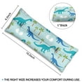 thumbnail image 4 of Modern Minimalist Dinosaur Seatbelt Pillow - Post Breast Surgery Recovery Cushion - Sleek & Comfortable Dino Print, 4 of 7