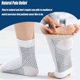 thumbnail image 3 of HAHADAXA 6 Pairs Compression Night Socks for Plantar Fasciitis, Ankle Compression Socks Soothesocks for Neuropathy, Soothe Socks Compression,Arch Support for Foot and Heel Pain Relief, 3 of 7