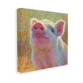 thumbnail image 4 of Stupell Industries Impressionist Pig Painting Animals & Insects Painting Gallery Wrapped Canvas Art Print Wall Art, 36 x 36, 4 of 8