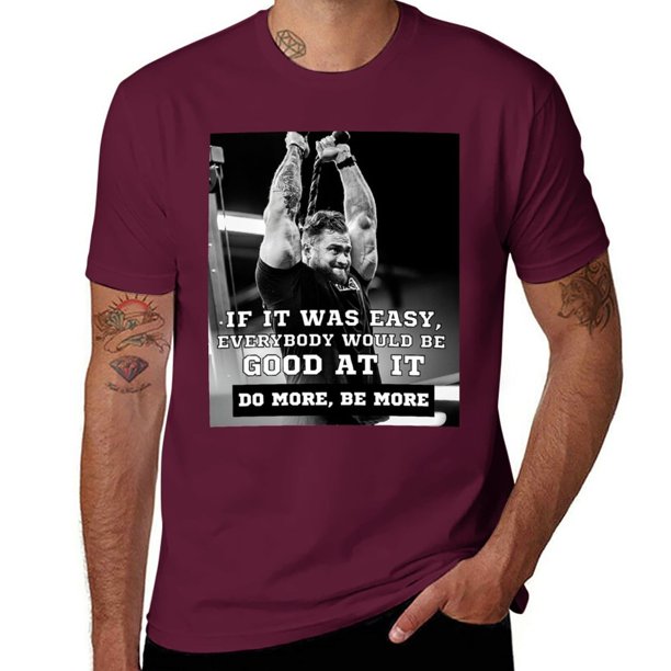 Camiseta de hombre para culturismo, camisa divertida para hombre, camiseta de motivación para gimnasio, camiseta de Chris Bumstead xuanjing unisex