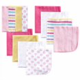 thumbnail image 2 of Luvable Friends 12 Pack Washcloths, Pink, 2 of 3