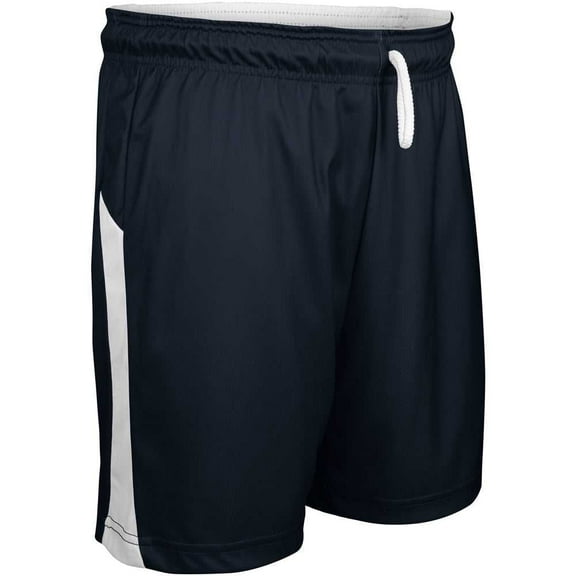 Champro BBS41 Swish Reversible Men's and Youth Basketball Short - Navy White