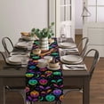 thumbnail image 3 of Pumpkin Bat Table Runner Home Wedding Decor Table Flag Mat Table Centerpieces Decoration Party Dining Long Tablecloth, 3 of 6
