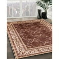 thumbnail image 3 of Ahgly Company Machine Washable Indoor Rectangle Industrial Modern Saffron Red Area Rugs, 8' x 12', 3 of 7
