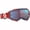 Red/Blue Blue Chrome Works Lens, variant on Scott New Fury Goggle, 51-2328
