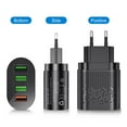 thumbnail image 5 of Dispositivo De Carga Rápida Cargador Usb Con 4 Puertos Usb Adaptador De Corriente Portátil 48W/5V/3A Qc3.0 Yuarrent EL016369-01, 5 of 5