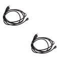 thumbnail image 2 of Methold Cable de carga negro de 1,5 metros reemplazo de cable de puerto Micro USB para controlador de juego 4 Negro 1.5 m 2piezas, 2 of 6
