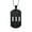 Black 111, variant on Angel Number Necklace for Women Men 999 Stainless Steel Dog Tag Personalized Number Necklace Numerology Pendant Choker Chain Jewelry Black