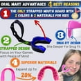 thumbnail image 6 of Oral Mart Child Sports Mouthguard with Connected Strap, Black/Blue, 6 of 6
