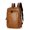 Khaki, variant on Korean Style Backpack Men's PU Leisure Travel,Khaki
