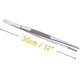 thumbnail image 2 of 12-inch Fine Extra-long Stainless Steel Tweezers Tongs 2 Pcs-dwdz, 2 of 4