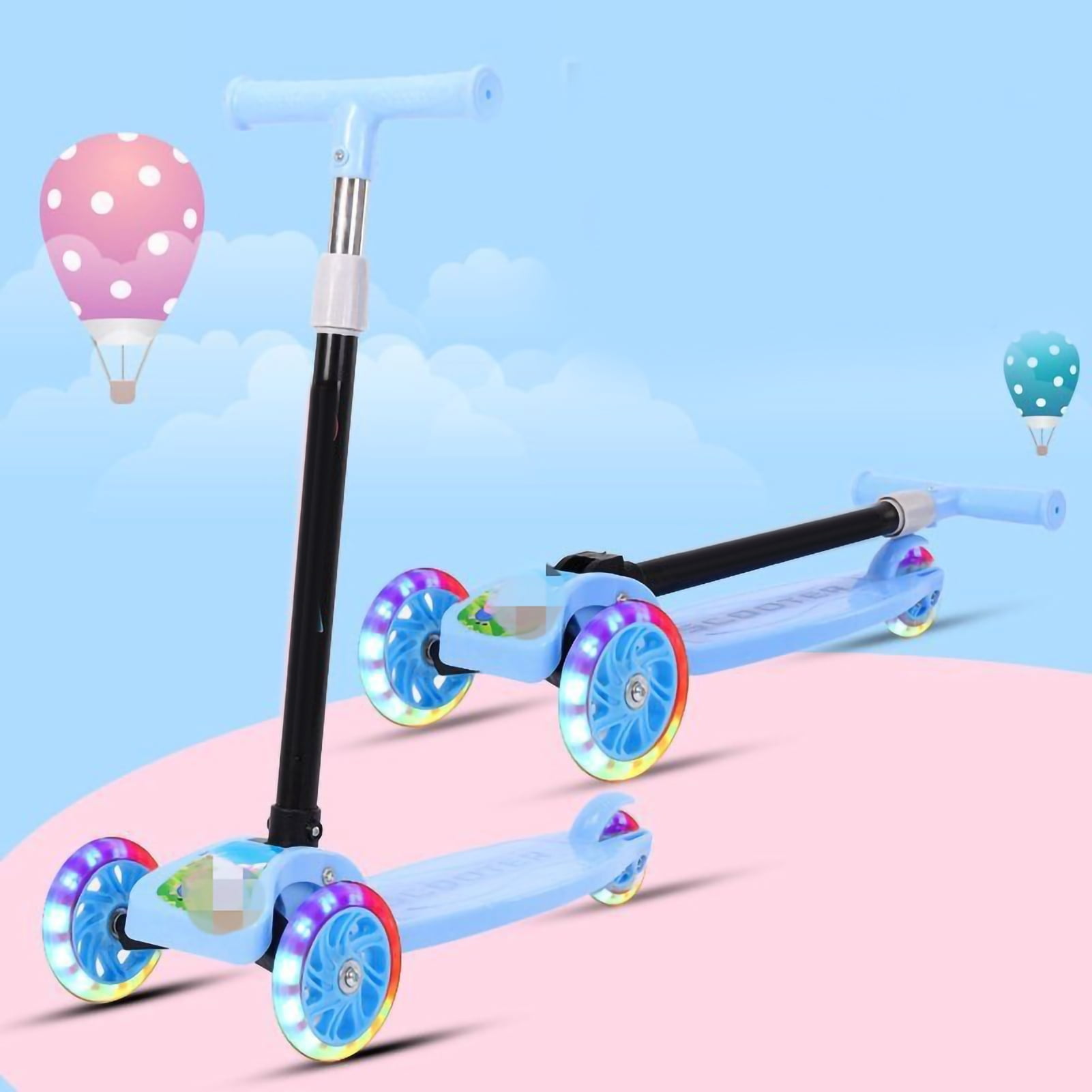 Childrens folding scooter discount