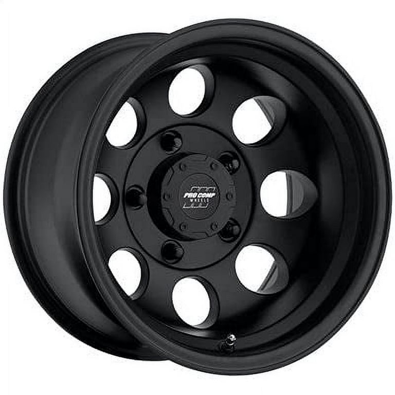 Pro Comp Alloy Wheels 16X8 5X4.5 F-BLK -12MM for Trucks