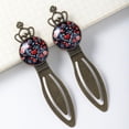 thumbnail image 3 of Valentine's Day Love Vintage Copper Crown-Shaped Bookmarks: Stainless Steel Book Accessories Set - Ideal Gift for Book Lovers, 3 of 5