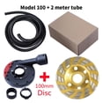 thumbnail image 2 of 100mmModel Angle Grinder Dust Shroud For Concrete Stone Dust Collection Universal Surface Grinding Dust Shroud, 2 of 6