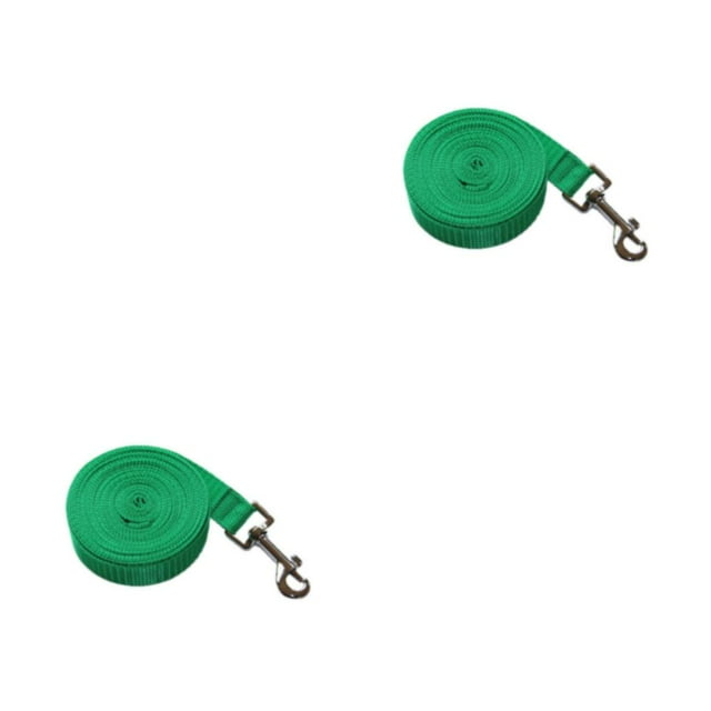 Thinsony Versatile And Practical Dog Leash For All Pet Owners Leash For Dogs Leash For Pet Widely Convenient green 20m 2Set