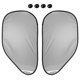 thumbnail image 3 of 2pcs Auto ventana lateral color negro plata, 3 of 5