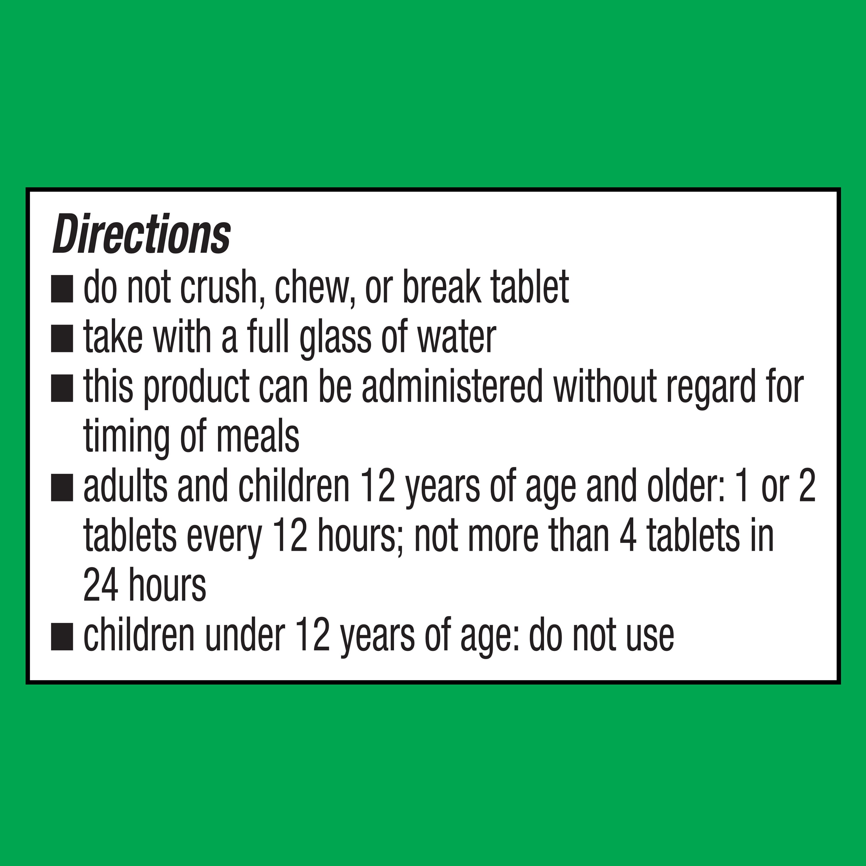 Equate Mucus Relief DM Tablets, 20 Count