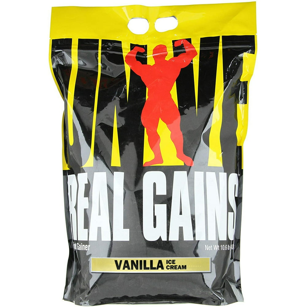 Universal Nutrition Real Gains, 10.6 lbs, Premium Mass and Muscle