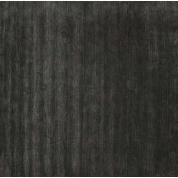 Ahgly Company Indoor Rectangle Contemporary Charcoal Black Abstract Area Rugs, 8' x 12'