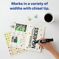 thumbnail image 4 of Marks-A-Lot Jumbo Chisel Tip Washable Marker Black (Pack of 2), 4 of 5