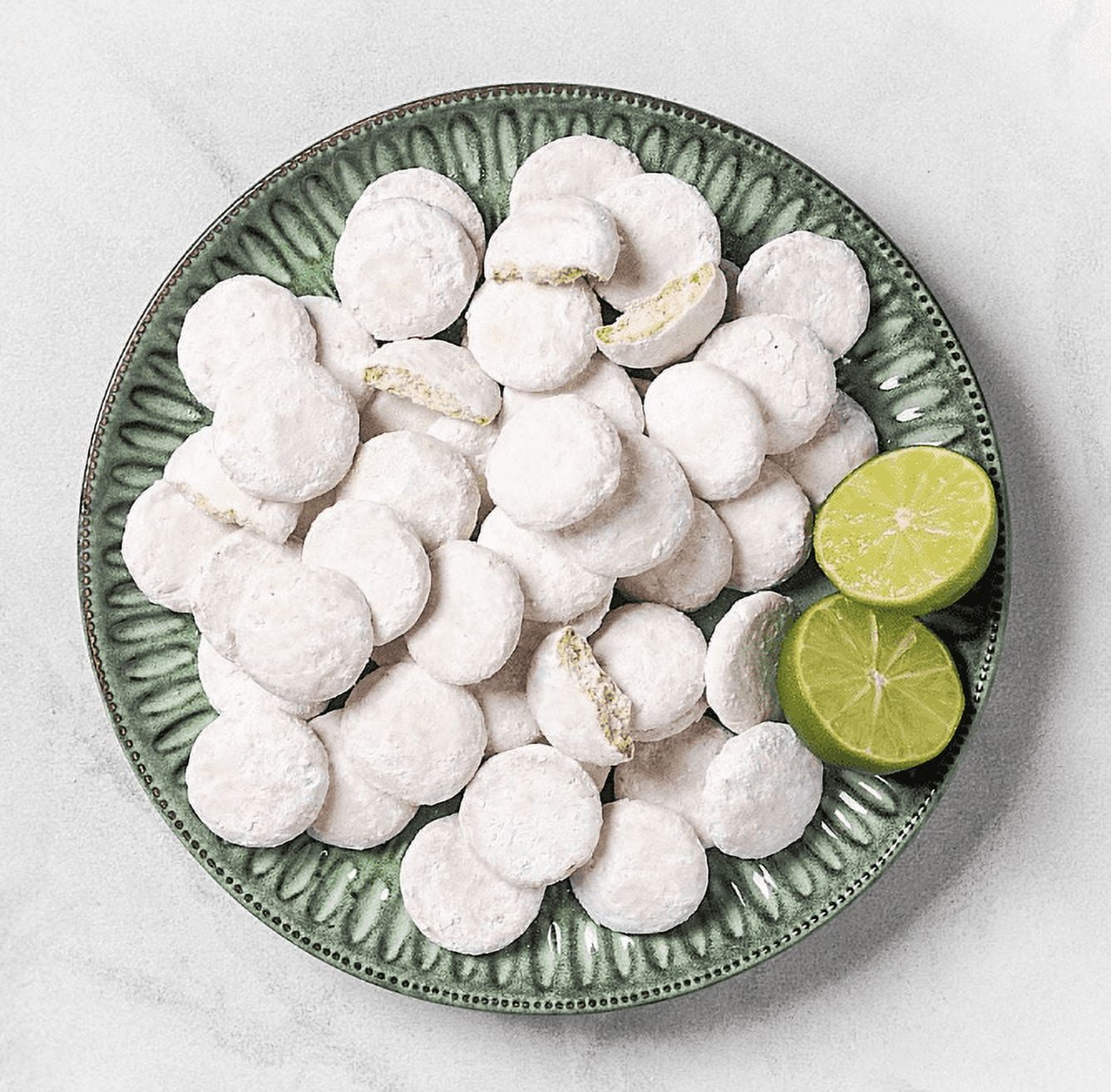 Anastasia All Natural Key Lime Cookie with Sugar Powder 6oz, (2 Pack) wending cookies