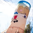 thumbnail image 3 of In the Breeze 5246 — Beach Day 40-inch Illusion Windsock — Vibrant, Fully Printed Windsock with Embroidered Details, 3 of 7
