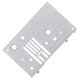 thumbnail image 5 of Licencia de Cuello de acero Inoxidable para máquinas de coser domésticas Perfecl Placa de la aguja de la máquina de coser, 5 of 8