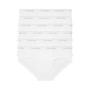 Calvin Klein Men's Cotton Classic Fit 6 Pack Briefs White Large