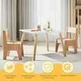 thumbnail image 3 of Ktaxon 3-in-1 Kids Activity Table Chairs for 2–8-Year-Old Kids, Toddler, Children Sensory Table and Chairs Set of 3, Best Gift Choice, 3 of 12
