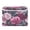 Roses in Pink and Gray Tones, variant on Large Fliplid Foldable Storage Bin Boxes Cubes Baskets with 2 Handles for Clothes Books 16.5x12.6x11.8 Inch Strawberry and White Stars Pattern