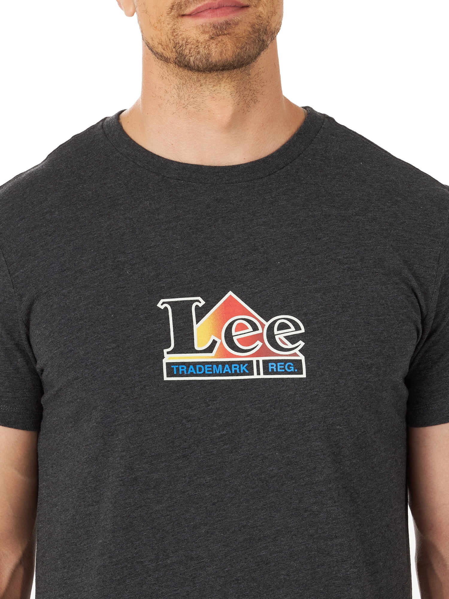 Lee Men's Short Sleeve Crew Graphic Tee Shirt