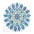 thumbnail image 5 of Dishwasher Magnet Cover Magnetic Fridge Door Cover Home Kitchen Decor Mandala Peacock Feathers 23"x 26", 5 of 6