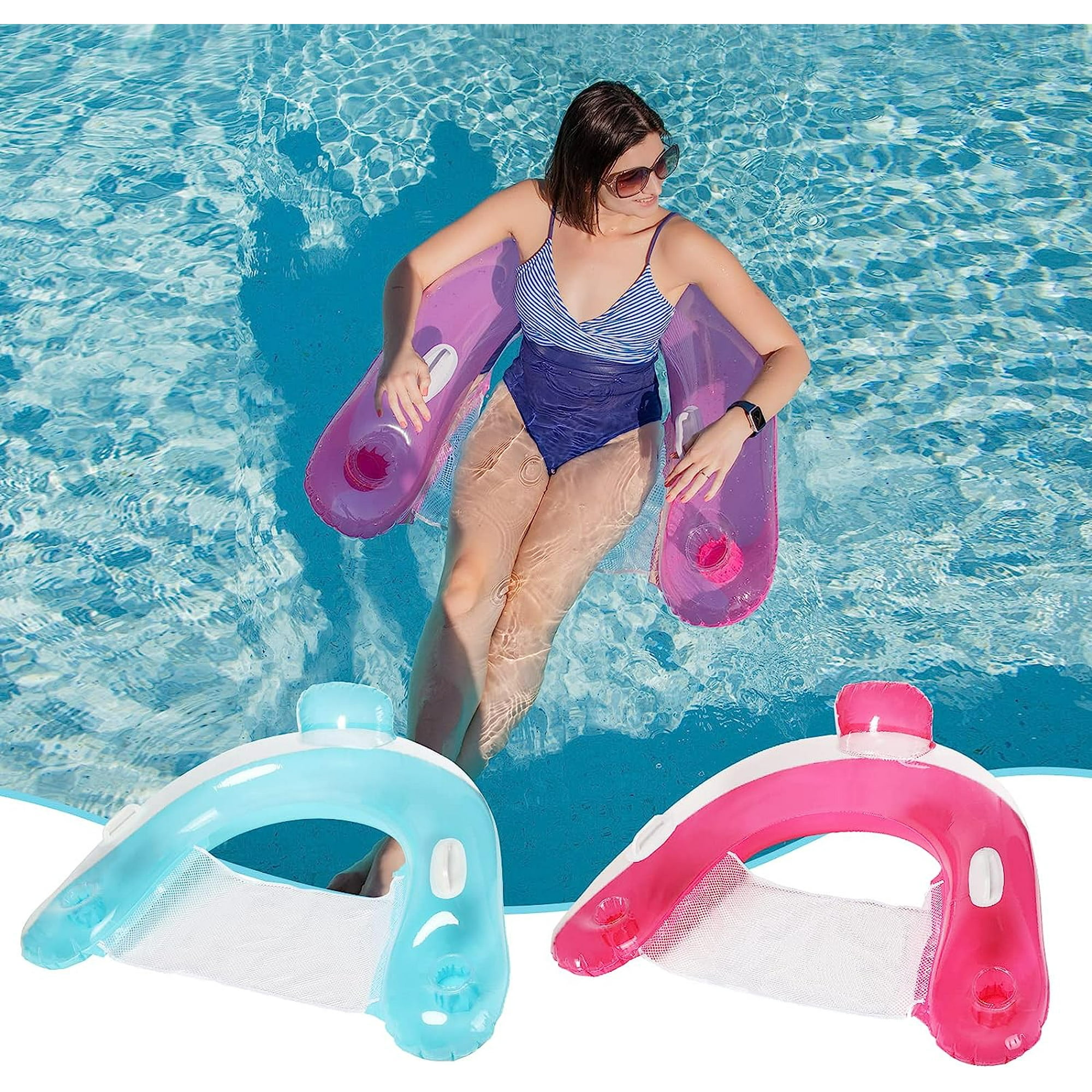 Intex inflatable floating pool chair hotsell