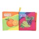 thumbnail image 4 of Juego Mental Libro de tela suave para bebés y niños, libro de dibujos animados educativos para edades tempranas, juguetes (fruta), 4 of 8