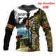 thumbnail image 3 of Sudadera con capucha con cremallera y estampado 3D de motosierra de leñador para hombre, nueva moda 2024, sudadera informal de gran tamaño para exteriores, tendencia Harajuku, 3 of 4