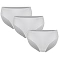 thumbnail image 2 of Miutii 3Pcs Kids Girls Ballet Dance Briefs Gymnastics Training Underwear High Cut Elastic Underpants 3Pcs White 120, 2 of 6