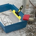 thumbnail image 4 of FRCOLOR Pigeon Droppings Scraper for Cleaning Made of Stainless Steel Ergonomic Handle Design 1, 4 of 8