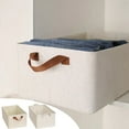 thumbnail image 1 of Xihbxyly Organizador de Cajones, Plegable, de Tela Lavable, Estructura Indeformable, con Múltiples Compartimentos, Ahorra Espacio, Ideal para Armario y Dormitorio, Color Caqui, 47 X 28 X 20 Cm, 1 of 7