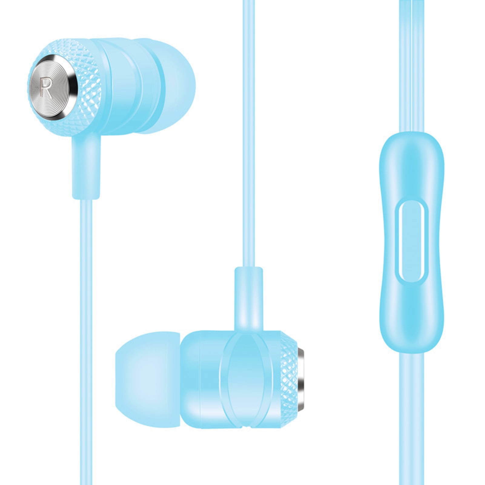 Avia Inner Ear Headphones, Black, AV 